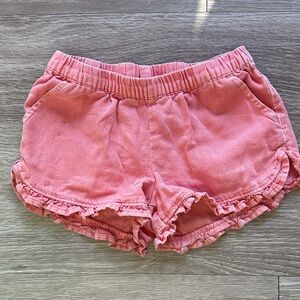 Cat & Jack Pink Ruffle Shorts